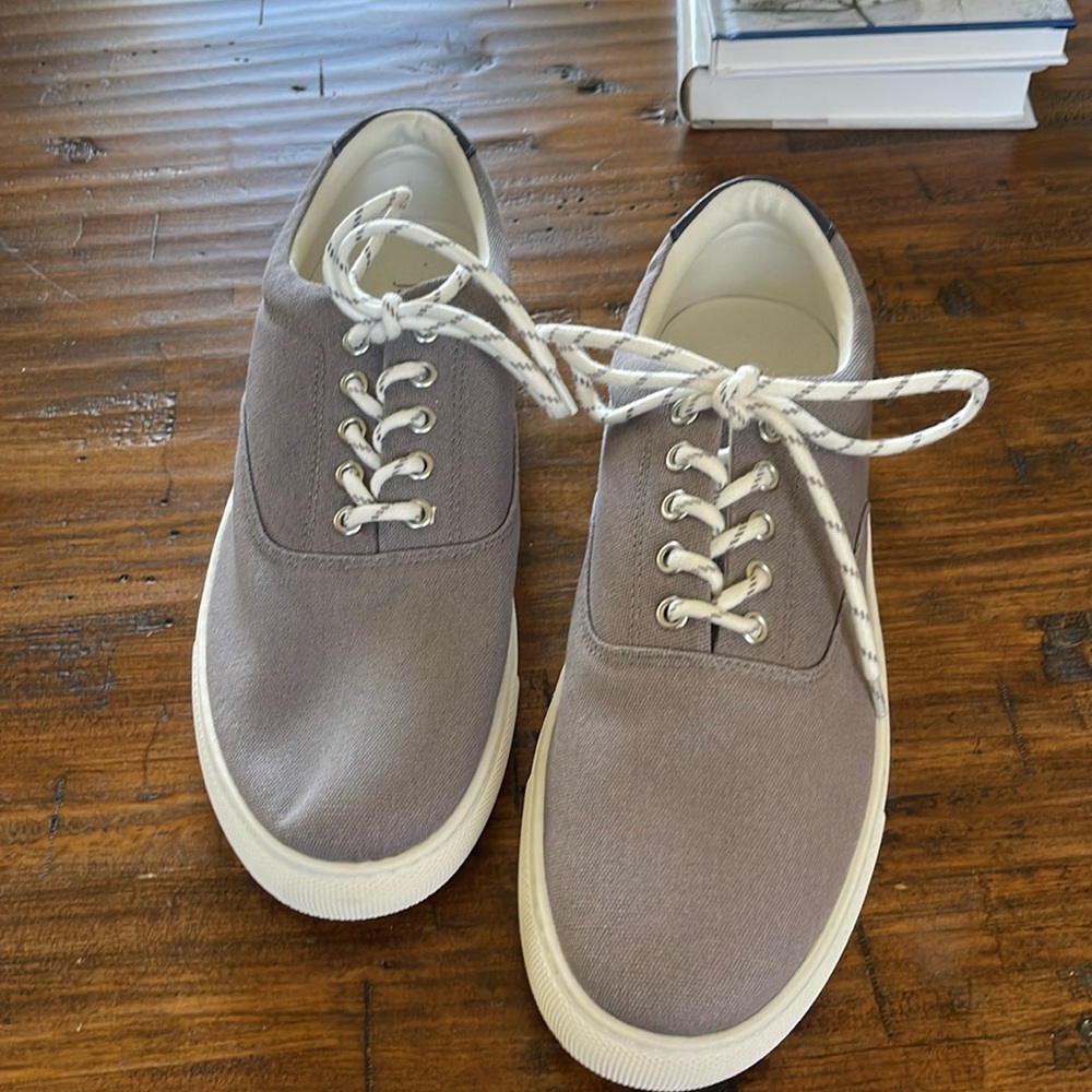 J Crew Tie Boat Shoes SIZE 11